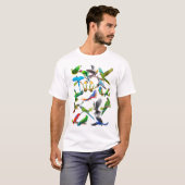 Parrots Galore T-Shirt (Voorkant volledig)