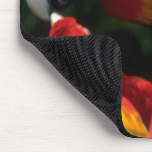 Parrots in Love Mousepad Muismat (Hoek)