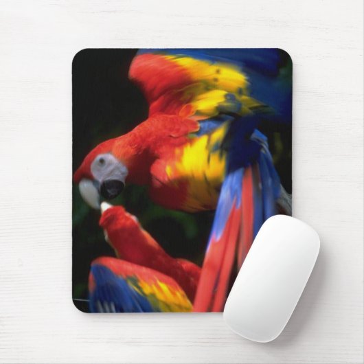 Parrots in Love Mousepad Muismat (Met muis)