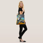 Parrots in love tote bag (Op model)