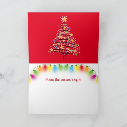 Parrots Love Kerstmis Feestdagen Kaart (Binnen)