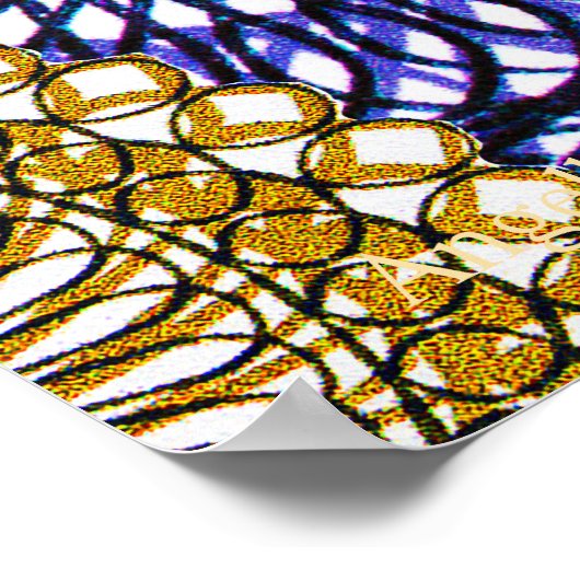 Parrots Love Rabbits Poster (Hoek)