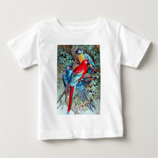 Parrots macaw Wilde vogels kleurig schilderij