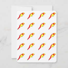 Parrots Note-kaarten Notitiekaartje
