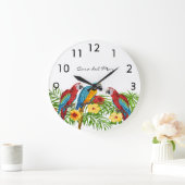 Parrots palmboom zomerhuisnaam grote klok (Huis)