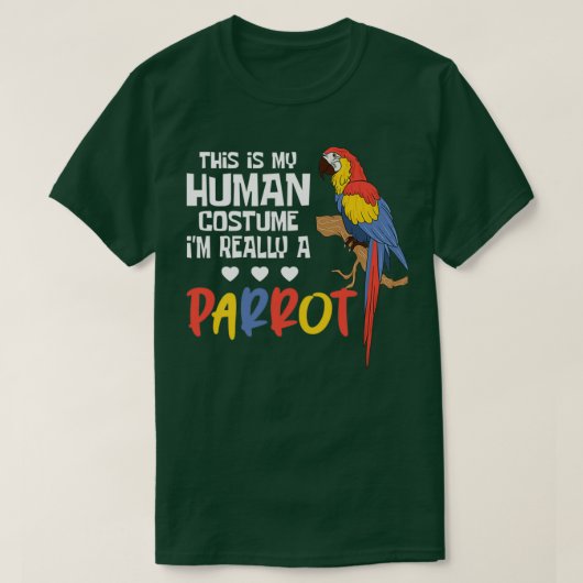 Parrots Parrot Costume T-shirt (Design voorkant)