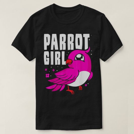 Parrots-parrots-parrots T-shirt (Design voorkant)