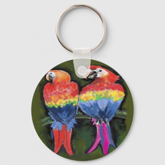 Parrots Sleutelhanger (Voorkant)