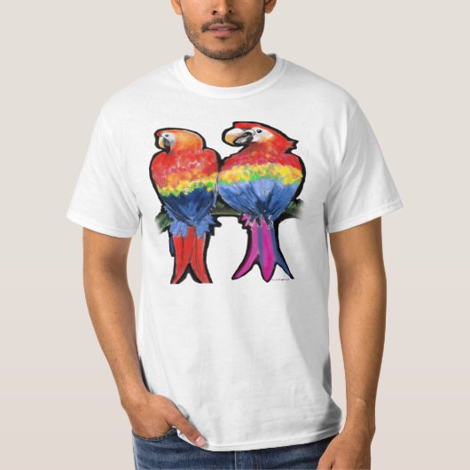 Parrots T-shirt (Voorkant)