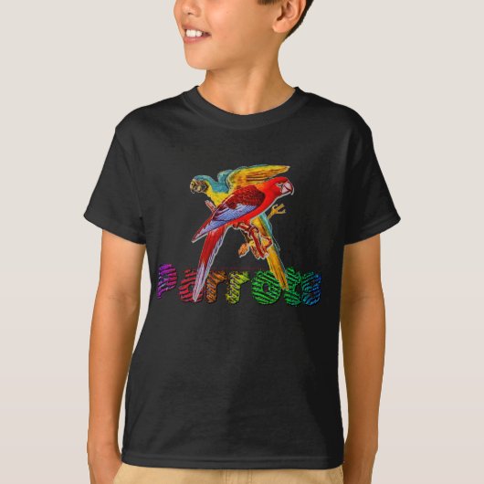 "Parrots" T-shirt (Voorkant)