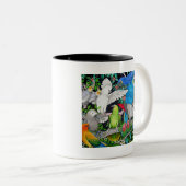 Parrots van de Mok van de wereld (Voorkant rechts)