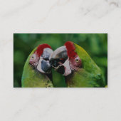 Parrots Visitekaartje (Achterkant)