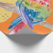 Parrots Wra Cadeaupapier (Hoek)