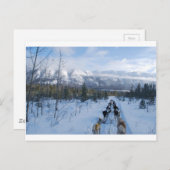 ParrotSleds — Landschap Briefkaart (Voorkant / Achterkant)