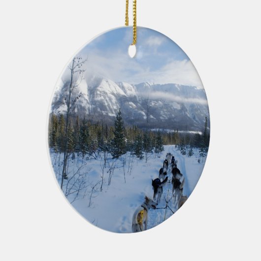 ParrotSleds — Landschap Keramisch Ornament (Rechts)