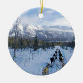 ParrotSleds — Landschap Keramisch Ornament (Voorkant)