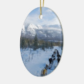ParrotSleds — Landschap Keramisch Ornament (Links)