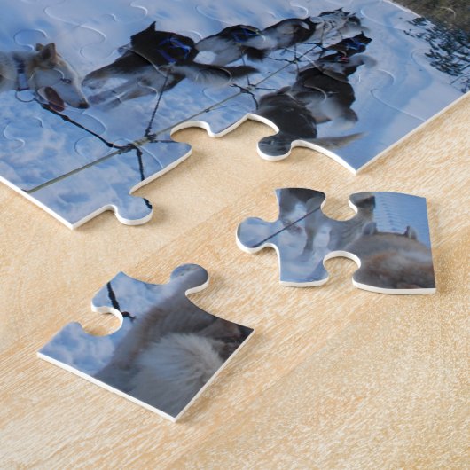 ParrotSleds — Landschap Legpuzzel (Zijkant)