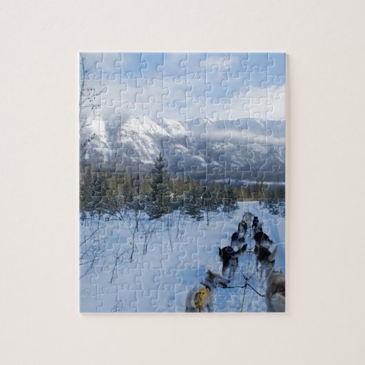 ParrotSleds — Landschap Legpuzzel (Verticaal)