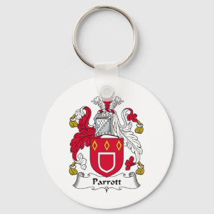 Parrott Family Crest Sleutelhanger