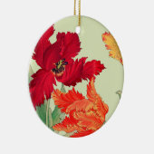 Parrottulp, Floral Keramisch Ornament (Rechts)