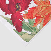 Parrottulp, ontkoppeling van Floral Tissuepapier (Detail)