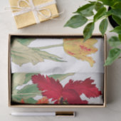 Parrottulp, ontkoppeling van Floral Tissuepapier (Geschenk)