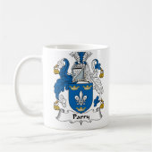 Parry Family Crest Koffiemok (Links)