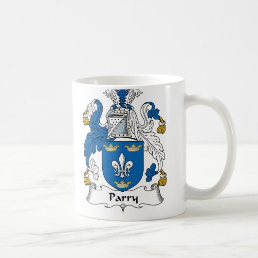 Parry Family Crest Koffiemok (Rechts)