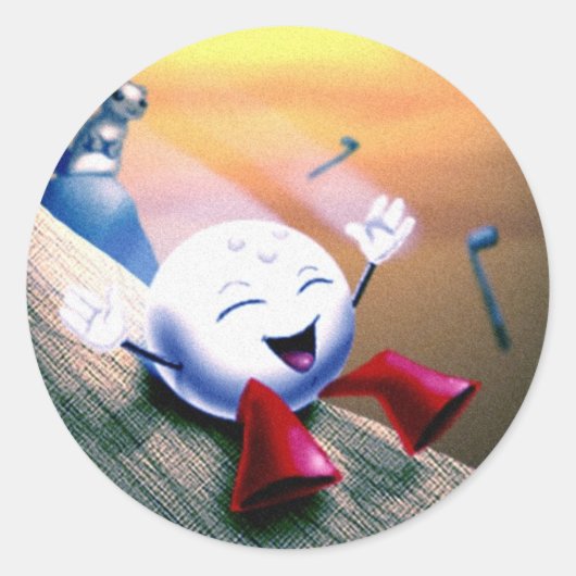 parryslide ronde sticker (Voorkant)