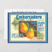 Pars  Crate Editable Recipcards Briefkaart (Voorkant / Achterkant)