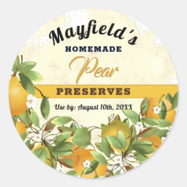 Pars Fruit Canning | Jam Jar Label