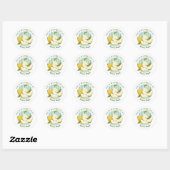 Pars Fruit Canning Ronde Sticker (Vel)