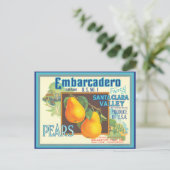 Pars  Schilderachtig label Art Briefkaart (Staand voorkant)