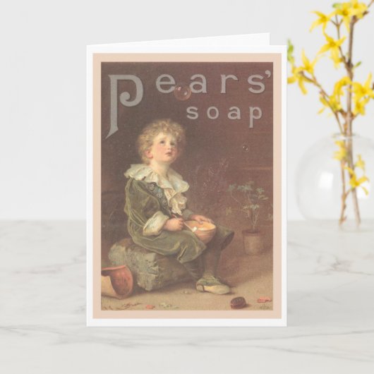 Pars Soap Bubbles AD Kaart (Gele Bloem)