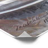 Pars Soap Girl Washing Dog Poster (Hoek)