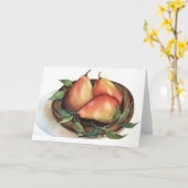 Pars Waterverf still Life Notecard Kaart (Gele Bloem)