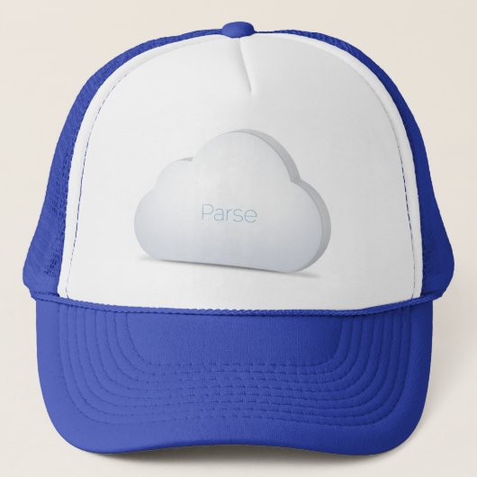 Parse "Head in Cloud" Trucker Hat Pet (Voorkant)