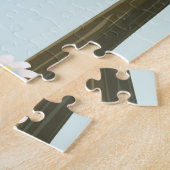 Parsenn Zwitserland ski reisposter. Legpuzzel (Zijkant)