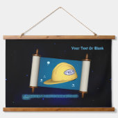 Parshat Bereshit - Yesh M'ayn Bouw Hangend Wandkleed (Voorkant)