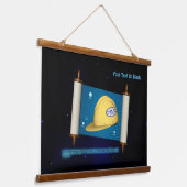 Parshat Bereshit - Yesh M'ayn Bouw Hangend Wandkleed (Gebogen)