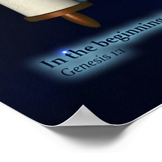 Parshat Bereshit - Yesh M'ayn Construction Company Poster (Hoek)