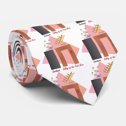 Parshat Bo stropdas (Opgerold)