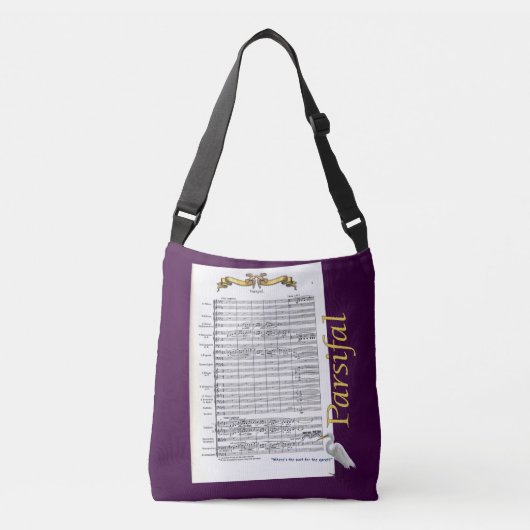 Parsifal van Wagner Crossbody Tas (Voorkant)