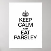 PARSLEY BEWAREN EN ETEN POSTER (Voorkant)