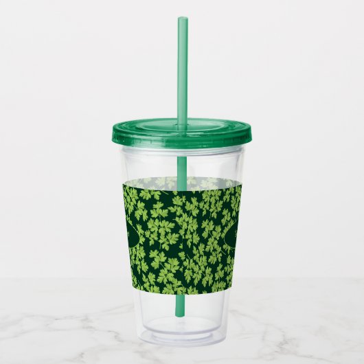 Parsley Pattern Acryl Drinkbeker (Rechts)