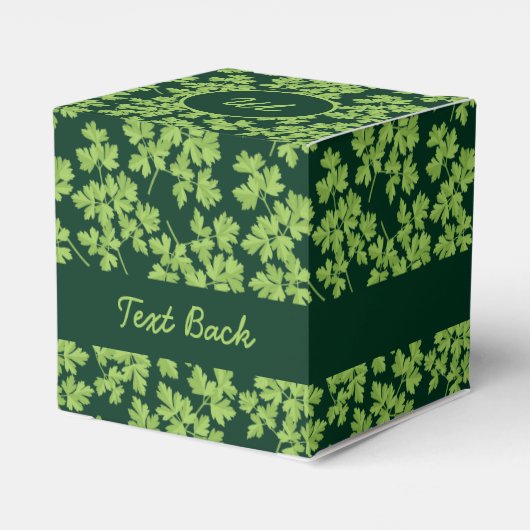 Parsley Pattern Bedankdoosjes (Achterkant)