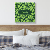 Parsley Pattern Canvas Afdruk (Insitu (Slaapkamer))