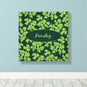 Parsley Pattern Canvas Afdruk (Insitu (Houten vloer))