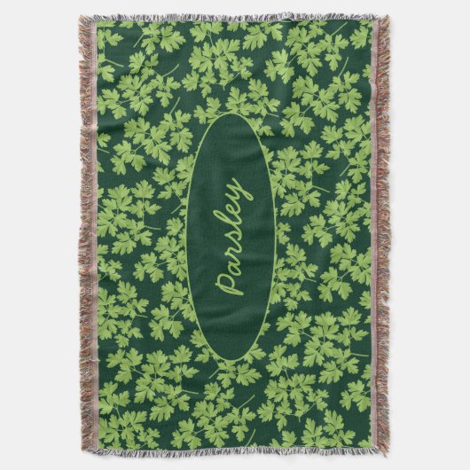 Parsley Pattern Deken (Voorkant Verticaal)